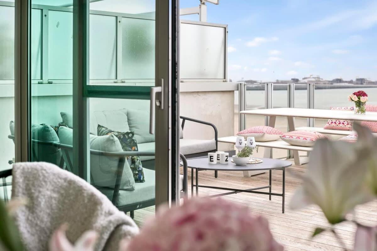 Modern Penthouse With Stunning Sea-View, Sauna And 2 Large Terraces! Leilighet Knokke-Heist Eksteriør bilde